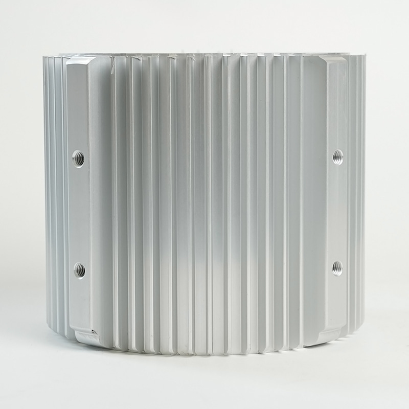 Inner Diameter 160 Air Conditioner Extruded Aluminium Motor Enclosure