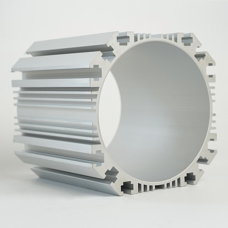 Inner Diameter 160 Air Conditioner Extruded Aluminium Motor Enclosure