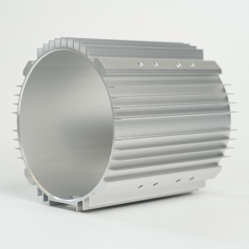 Inner Diameter 160 Air Conditioner Extruded Aluminium Motor Enclosure