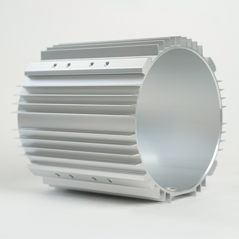 Inner Diameter 160 Air Conditioner Extruded Aluminium Motor Enclosure