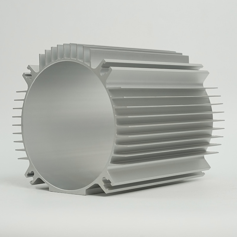 Inner Diameter 160 Air Conditioner Extruded Aluminium Motor Enclosure