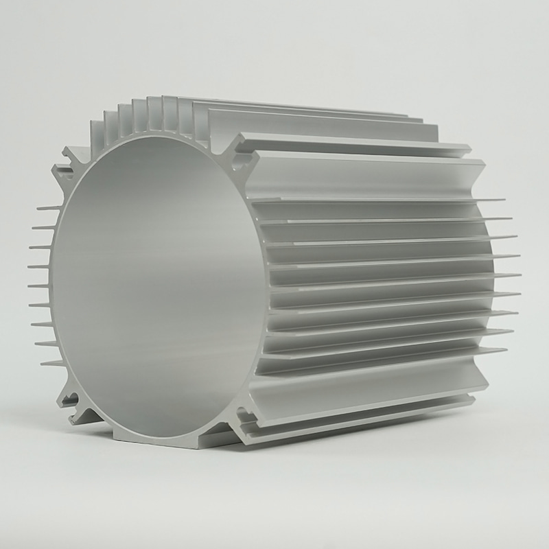 Inner Diameter 160 Air Conditioner Extruded Aluminium Motor Enclosure