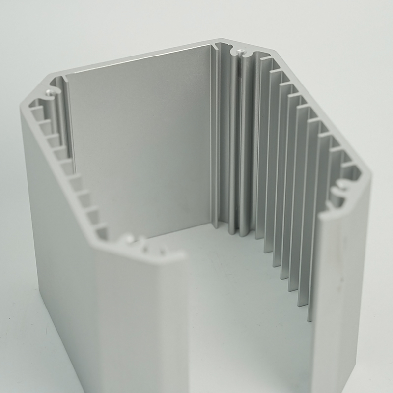 Aluminum Extrusion Dense Tooth Type Aluminum Alloy Radiator Housing